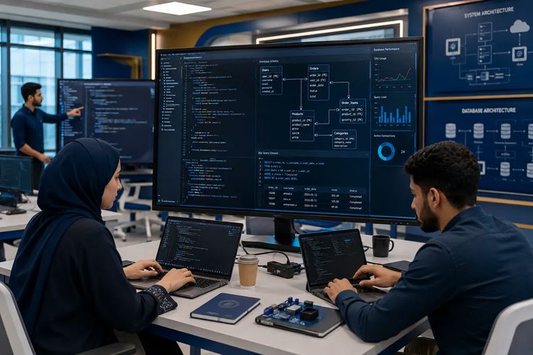 البرمجيات وقواعد البيانات